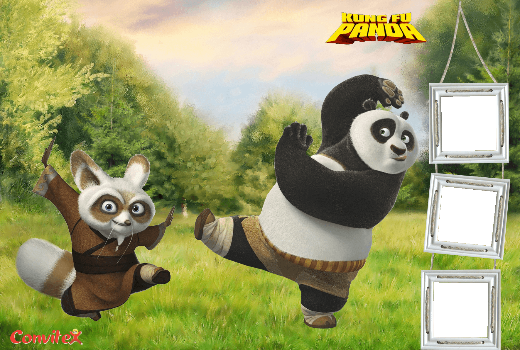 Marco de Foto Kung Fu Panda 3